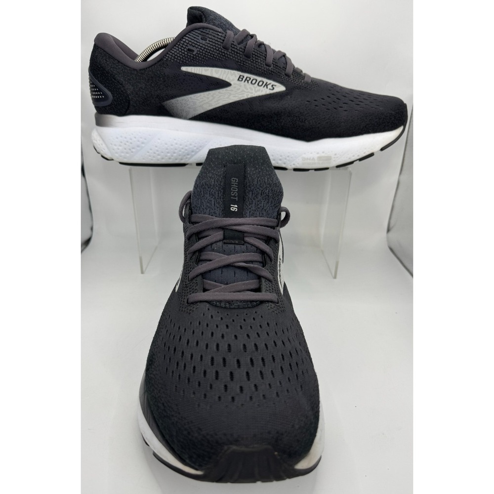 Brooks Ghost 16 1104182E090 Men's Size 13 Running Shoes Sneaker Gym Lift Black